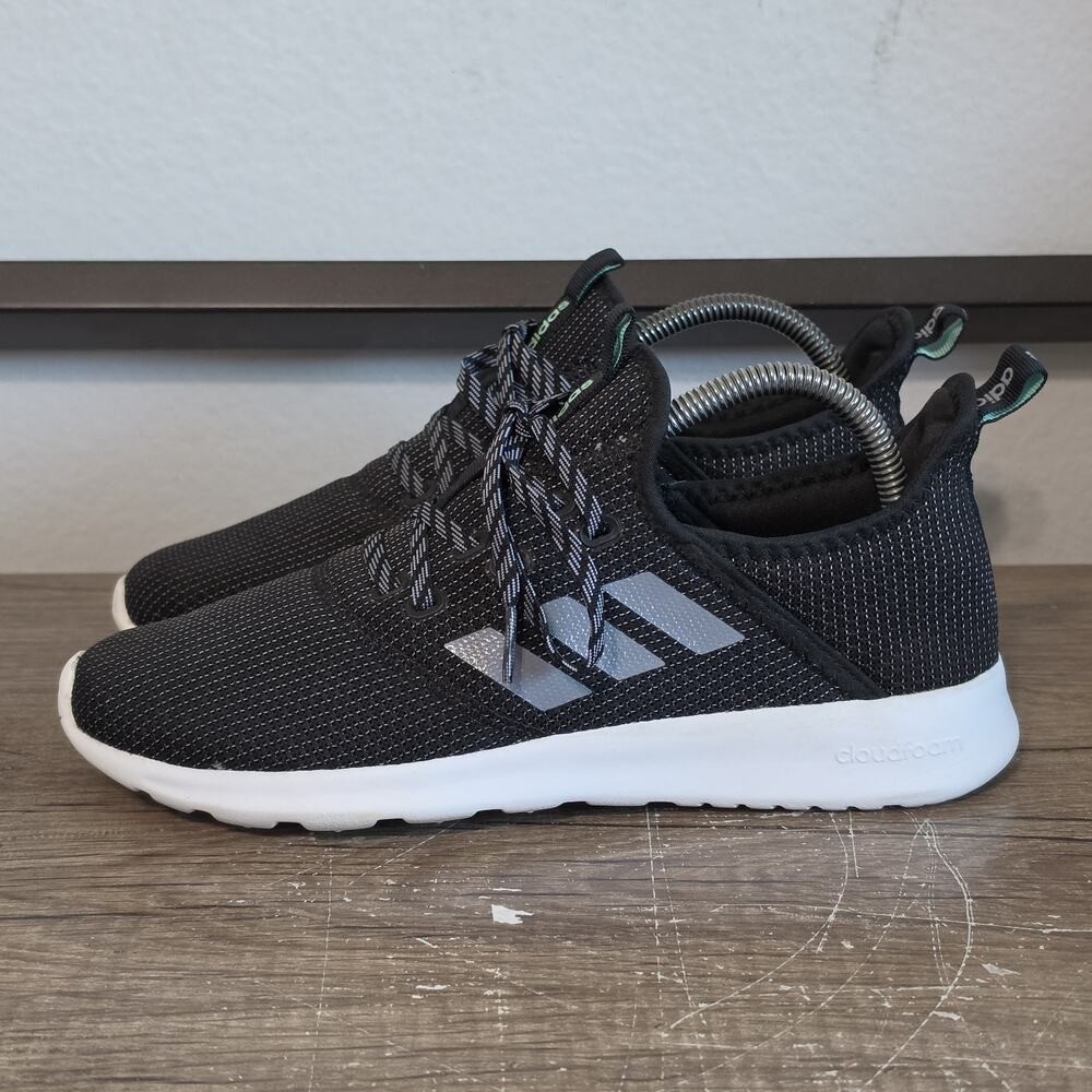 Adidas Cloudfoam Pure Women's Athletic Running Shoes Sneakers Size 7.5 Black